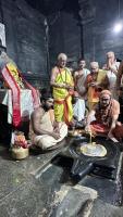 H.H. Shrimat Sadyojat Shankarashram  Swamiji's  visit to  Shri Mahabaleshwar Temple - Gokarna (21st June 2023)